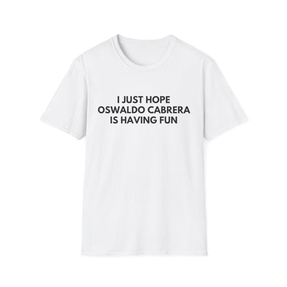 Oswaldo Cabrera Having Fun - Unisex T-Shirt