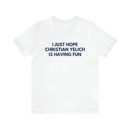 Christian Yelich Having Fun - Unisex T-shirt