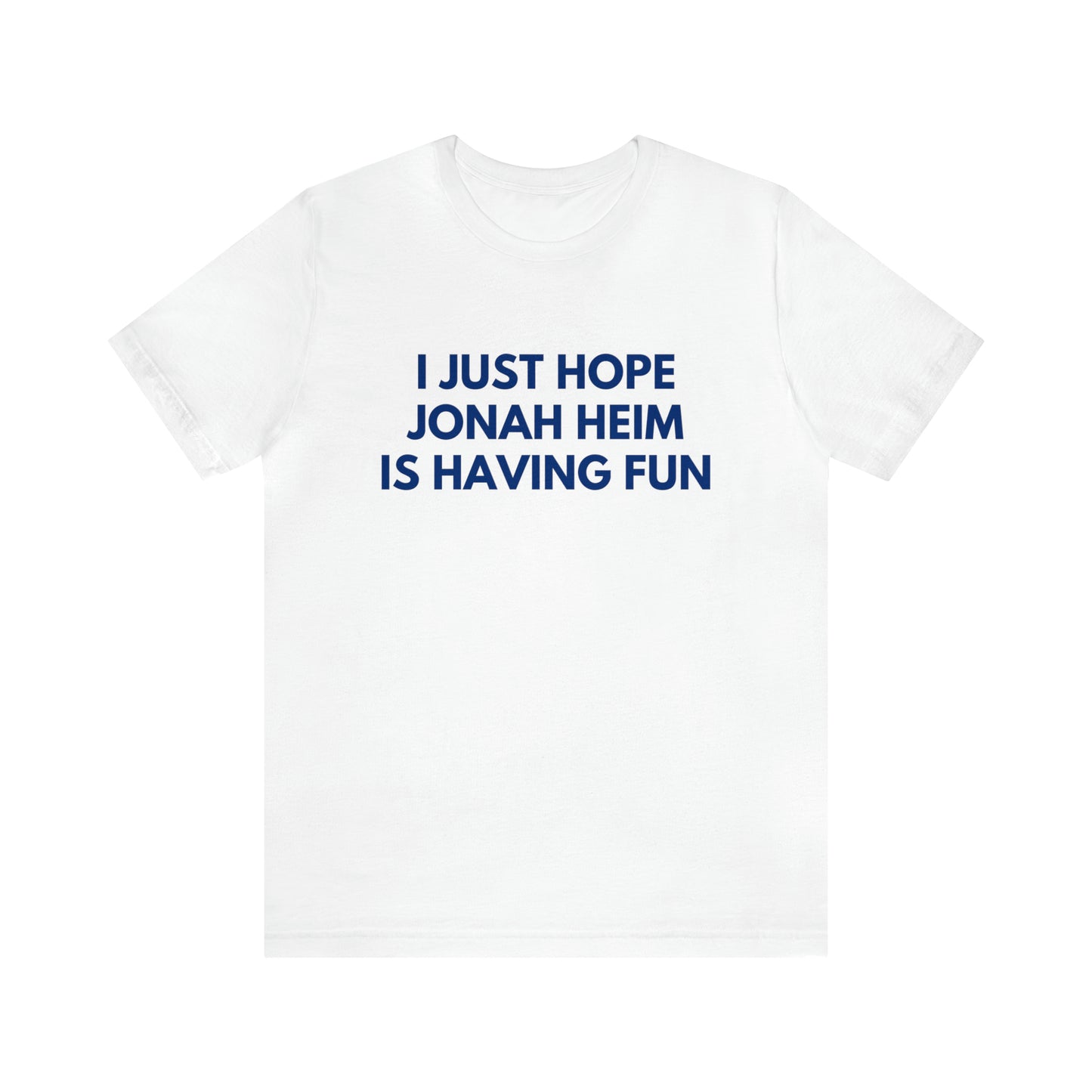Jonah Heim Having Fun - Unisex T-shirt