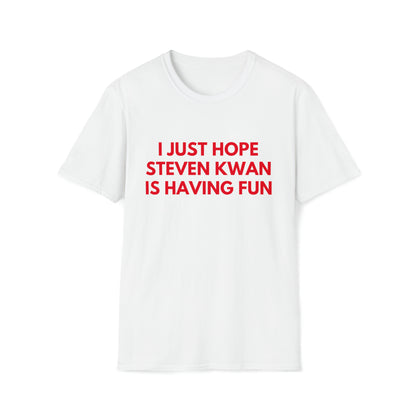 Steven Kwan Having Fun - Unisex T-shirt