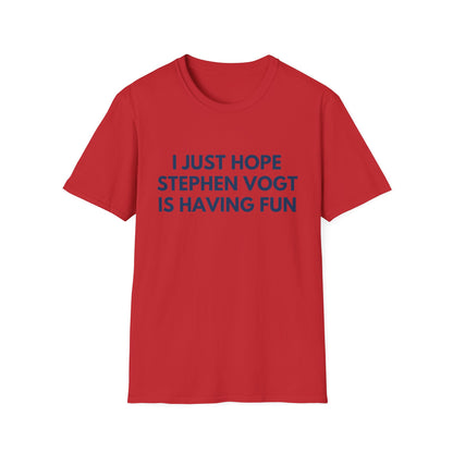 Stephen Vogt Having Fun - Unisex T-shirt