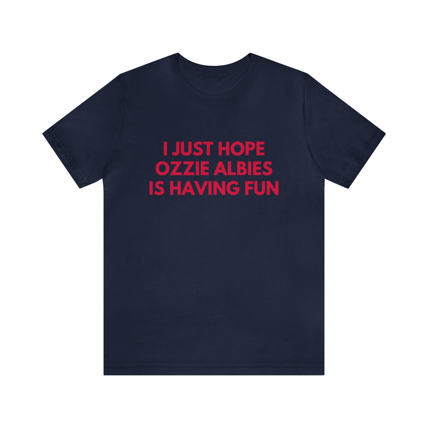 Ozzie Albies Having Fun - Unisex T-shirt