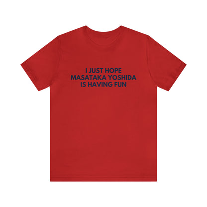 Masataka Yoshida - Unisex T-shirt (Free Shipping)