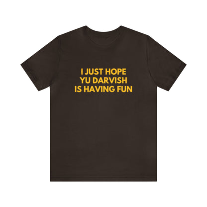 Yu Darvish Having Fun - Unisex T-Shirt