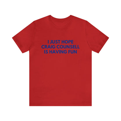 Craig Counsell Having Fun - Unisex T-shirt