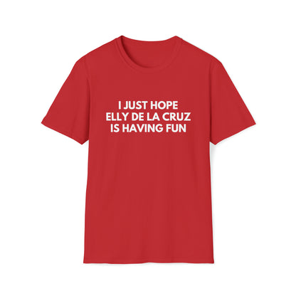 Elly De La Cruz Having Fun - Unisex T-shirt