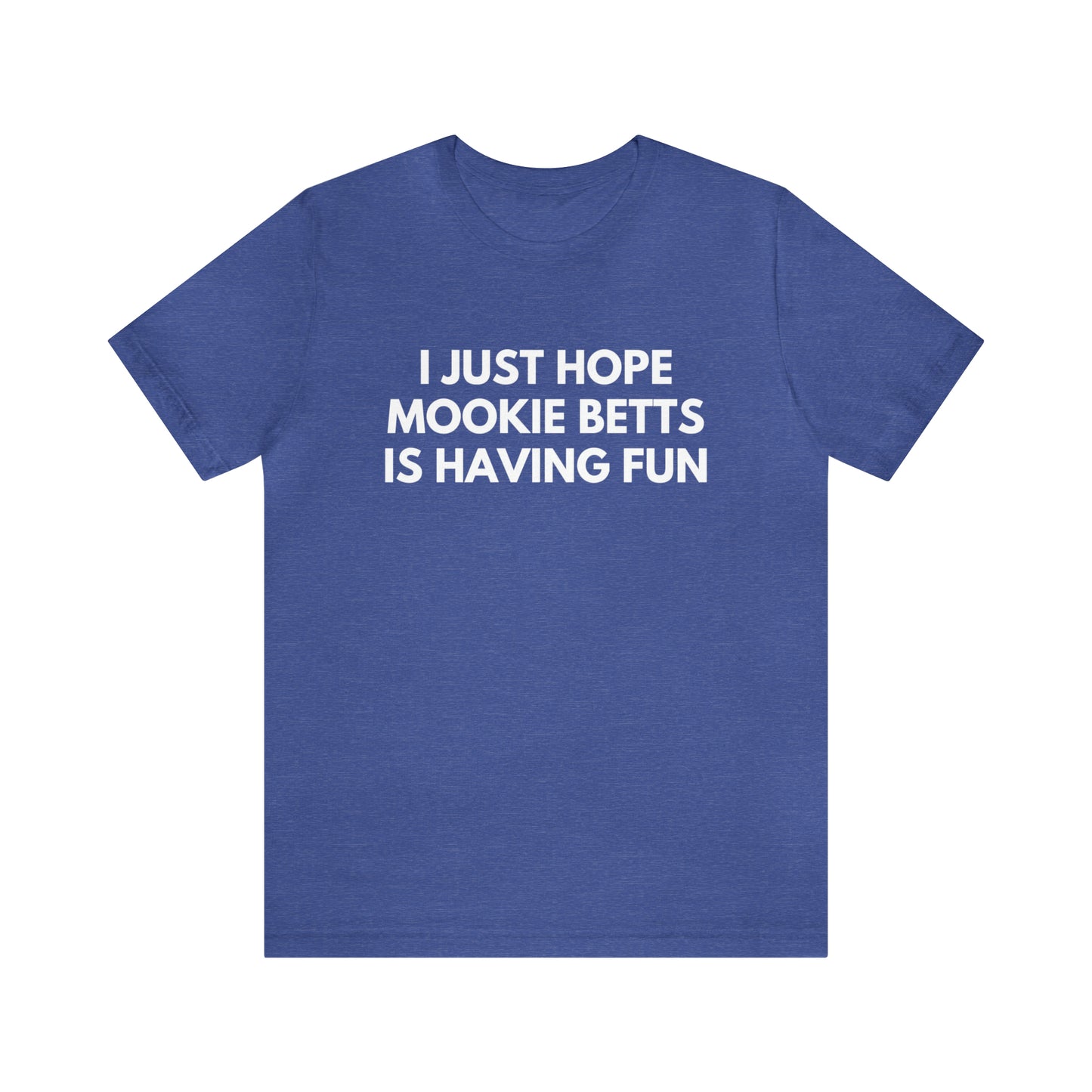 Mookie Betts Having Fun - Unisex T-shirt