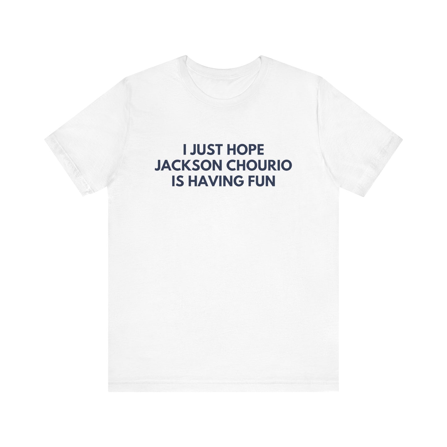 Jackson Chourio Having Fun - Unisex T-Shirt