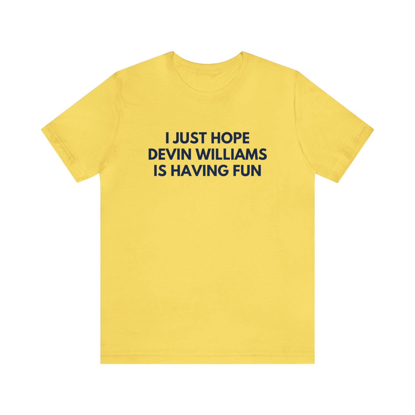 Devin Williams Having Fun - Unisex T-shirt