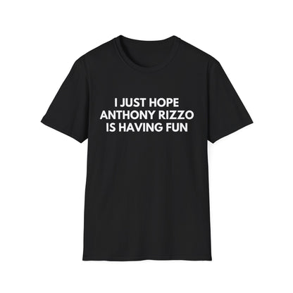 Anthony Rizzo Having Fun - Unisex T-Shirt