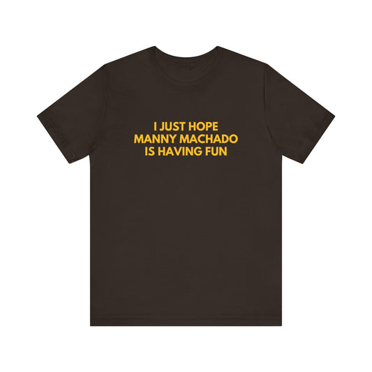 Manny Machado - Unisex T-Shirt (Free Shipping)