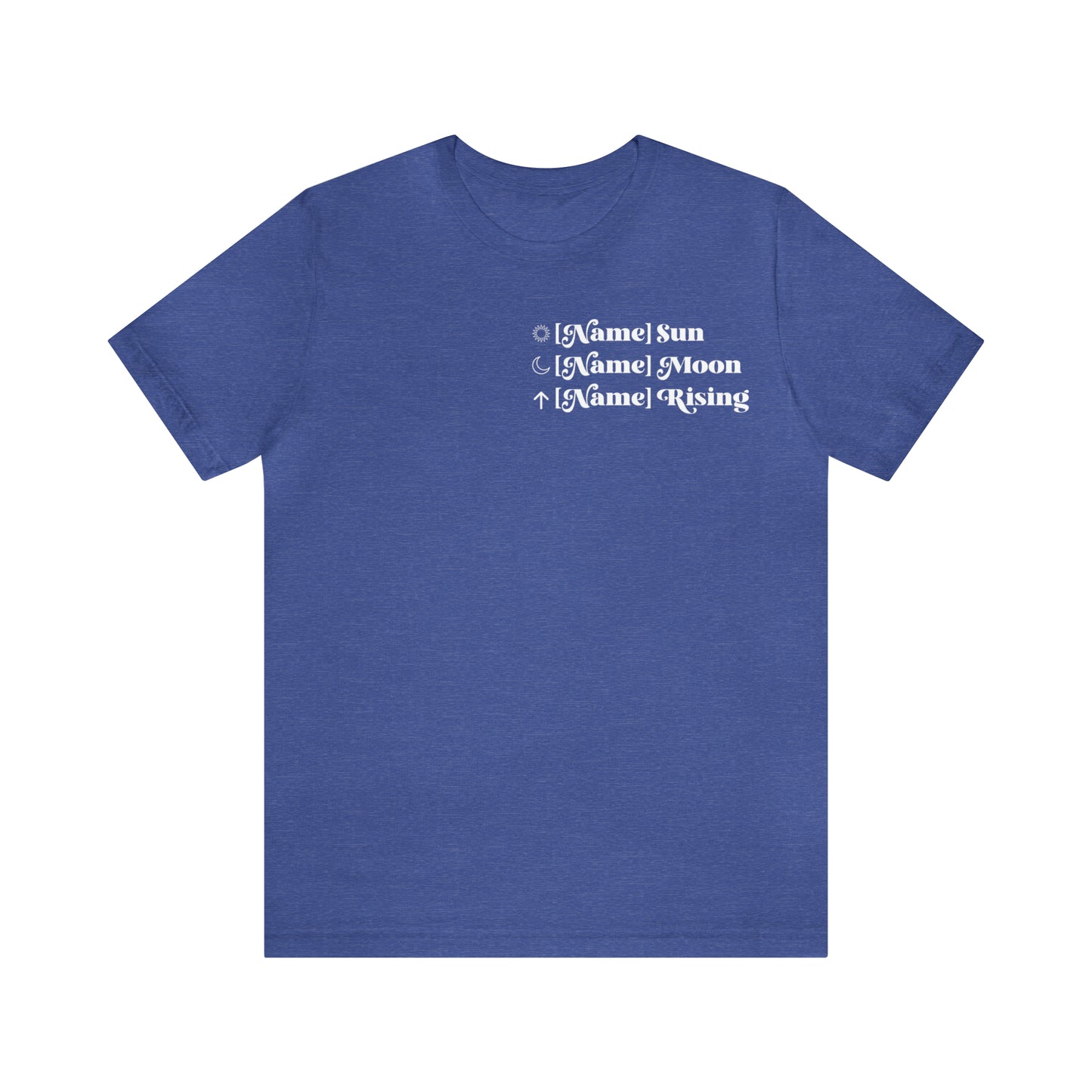 CUSTOM - Astrology Chart - Unisex T-shirt